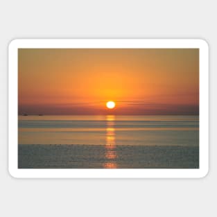 Sunrise on the Sea Sticker